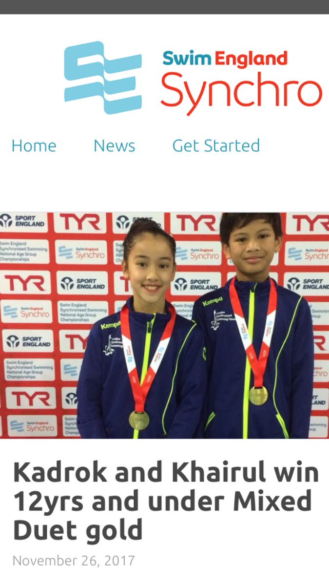 BeaEwe's tweet photo. Congratulations to mixed duets π₯π₯@AquaSynchro #NAGS2017 #synchro @Swim_England https://t.co/g0vMKh6wfw