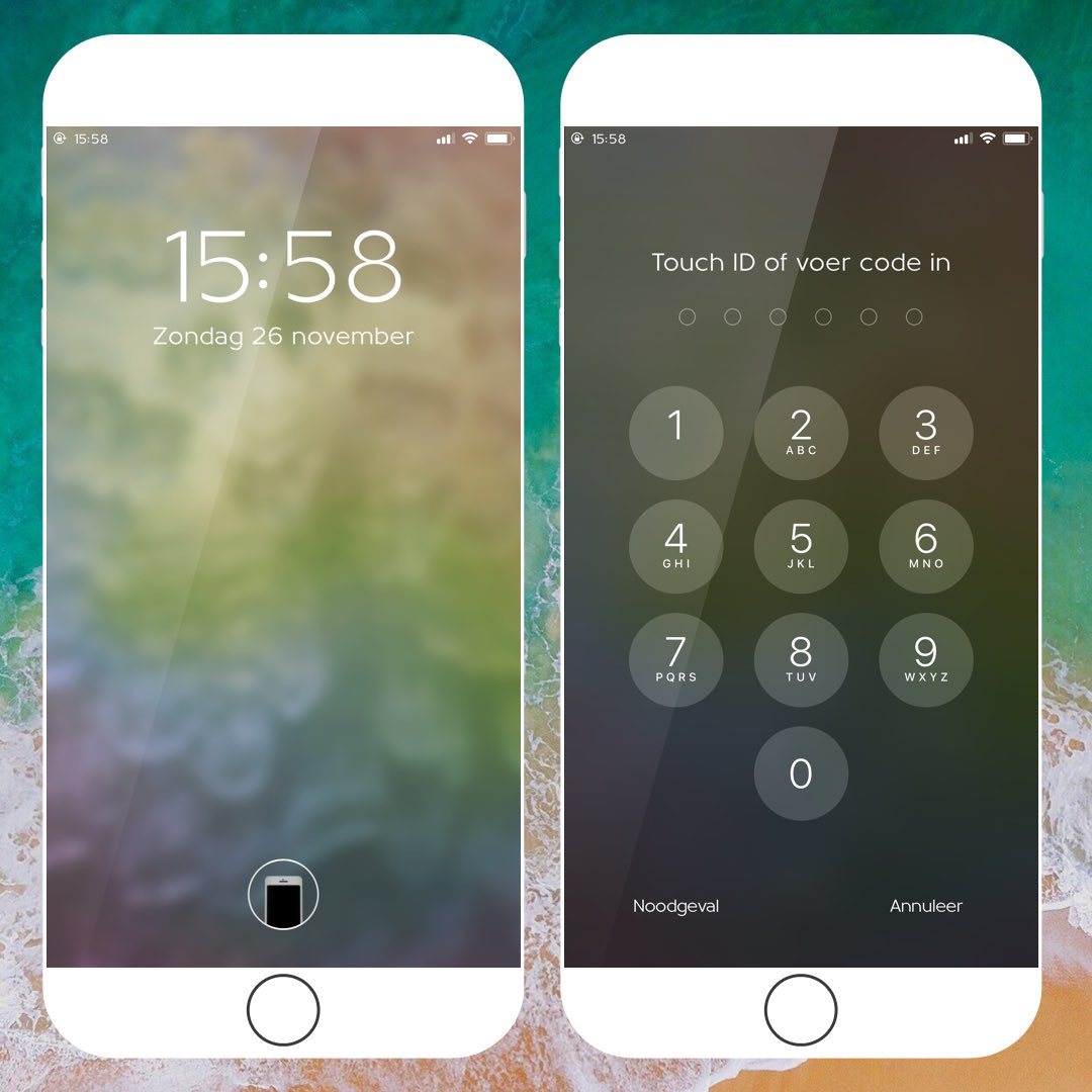 e_rwinn's tweet photo. Simple setup today! #Amury theme with AE from @Attairdu57slm #Dock from @a4twerks (i think) and #Maize from @Andywiik #iOS10.2 #6s+ #iOS11style https://t.co/XJoj8X6YLn