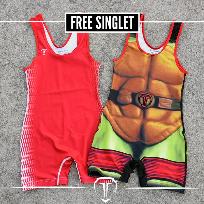 trackwrestling's tweet photo. #SingletSunday presented by Takedown Sportswear: RT and follow for a chance to win a free singlet from Takedown Sportswear. #ThinkTakedown https://t.co/zvxdpp9sxN