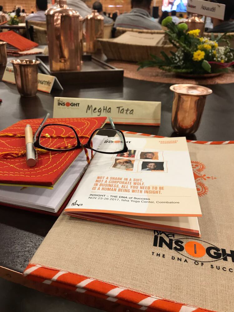 mtata0503's tweet photo. What a privilege to have participated in one of the most Insightful Leadership workshop I have ever attended -#Insight2017 @SadhguruJV @ishafoundation  @IshaInsight @nageshbsn @JebyCherian https://t.co/96e6mLxJnn