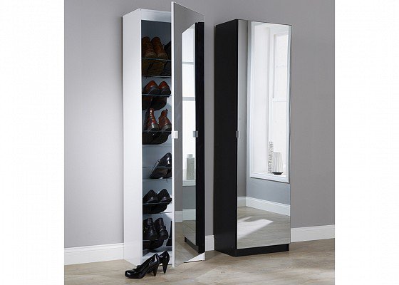 Direct_HQ's tweet photo. Organise and hide away your shoes with this handy Mirrored Shoe Storage Cabinet... Available in 2 sizes https://t.co/hB3duLxvVp https://t.co/qQICExhDbm