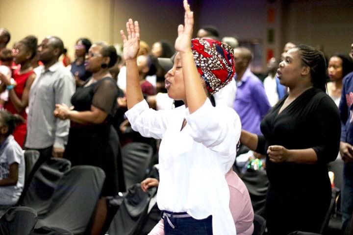 HoTMinistriesZA's tweet photo. Sunday celebration service - Better is one day in the house of the Lord than a thousand elsewhere.
#HOTSundayService https://t.co/usqZTju64C