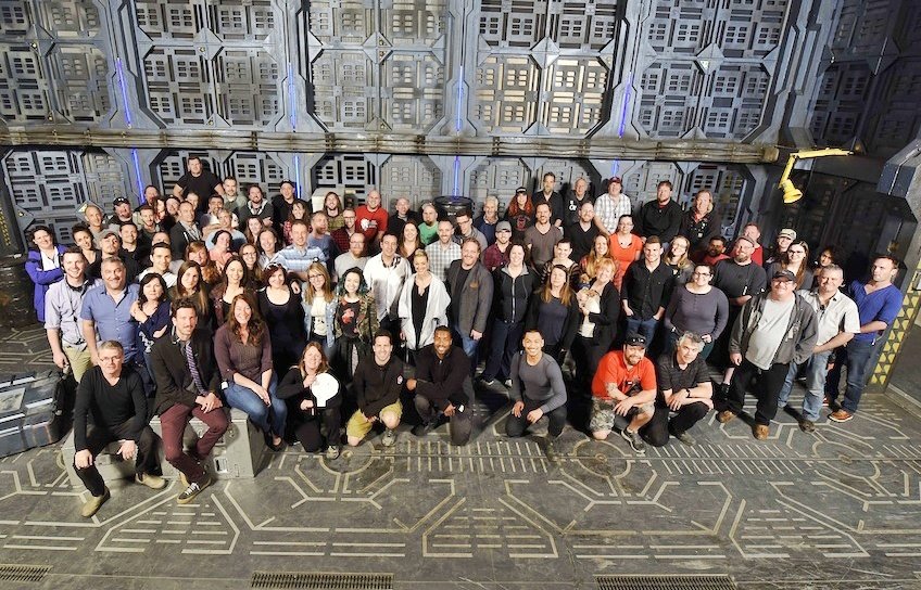 ThisDarkMatters's tweet photo. Oh dammit, did I miss #DarkMatterFamily day??? I thought it was Sunday!! Hope everyone had a lovely day! We remain your family for the long space journey thru life! @BaronDestructo @DarkMatterFTL @Mel13Oneil @ZoiePalmer @jodellemicah @ranthonylemke @AlexMallariJr @therogercross https://t.co/7mvoMpEucj