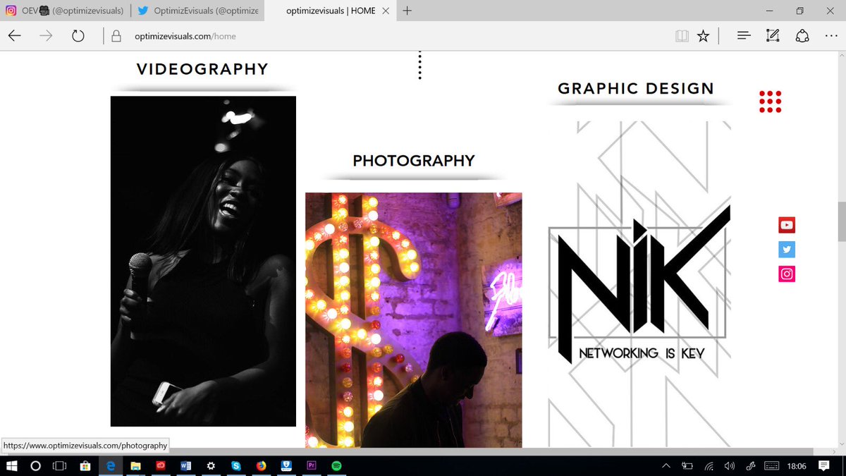 optimizevisuals's tweet image. The OEV Team are proud to announce our official website: optimizevisuals.com🖥🎞📸