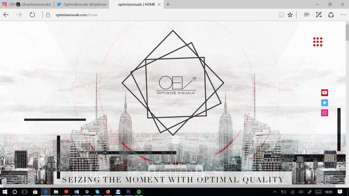 optimizevisuals's tweet image. The OEV Team are proud to announce our official website: optimizevisuals.com🖥🎞📸