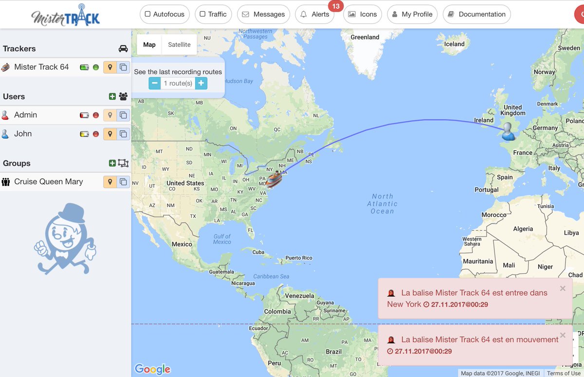 _MisterTrack's tweet photo. #MisterTrack in #NewYork

#GPStracker
#Geofencing
#tracking
#BestTracker
#cruise
#QueenMary2 https://t.co/vwUQ8lTh6E