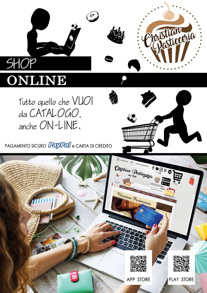 Chr_Pasticceria's tweet photo. 😀😀😀😀😀#shoonline #christianpasticceria La prima pasticceria in Italia che vendo prodotti dipasticceria fresca on line! Provaci ORA!! https://t.co/GHcbHjNJMw