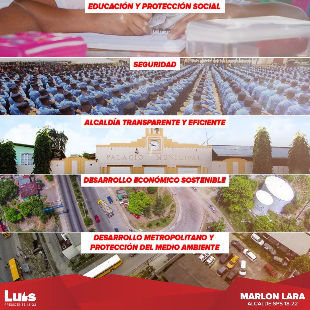 Estoy enfocado en el desarollo metropolitano y medio ambiente, en la seguridad, en una alcaldía transparente y eficiente, en el desarollo económico sostenible y en la educación y protección social. Hoy piensa tu voto y elige a los mejores. #UnCambioConExperiencia #ConMarlonSi