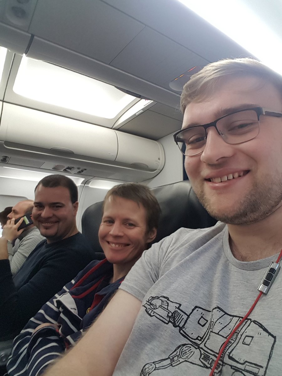 sudo_jorden's tweet photo. @SCCS_UniSurrey Helen, Thanassis and myself are off to #Turin #Italy for @IEEEorg #VNC17 with @British_Airways. Bon Voyage! https://t.co/MQ8IySZZMW