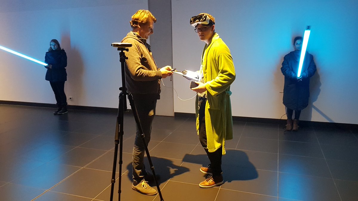 #hackvention Alien scene in VR - Hannover Messe #fun
