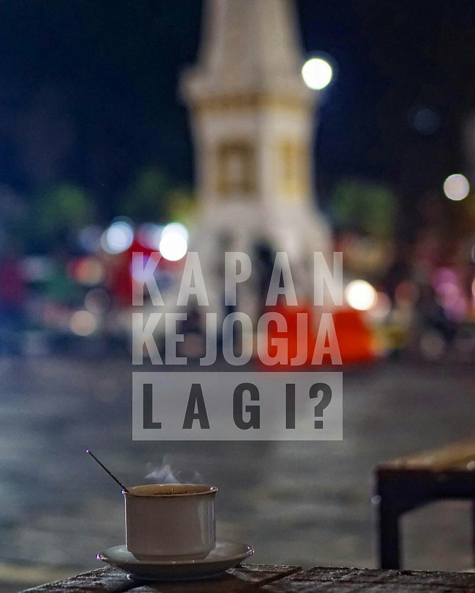 Jogja24Jam's tweet photo. Tanyakan ke siapapun, "Kapan ke JOGJA lagi?" 😝😜😁
.
Kopi + Tugu Jogja = Sempurna
Foto via IG  pesonajogja https://t.co/xQfeXGe2dM