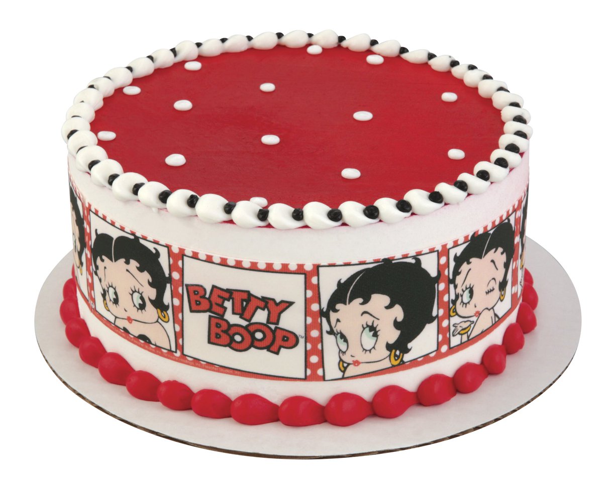 Betty Boop Yum It S National Cake Day Get Your Own Betty Boop Cake At Walmart The Photocake System Can Be Found At Walmart Bakeries Photocake Bettyboop Nationalcakeday Cake Sweet