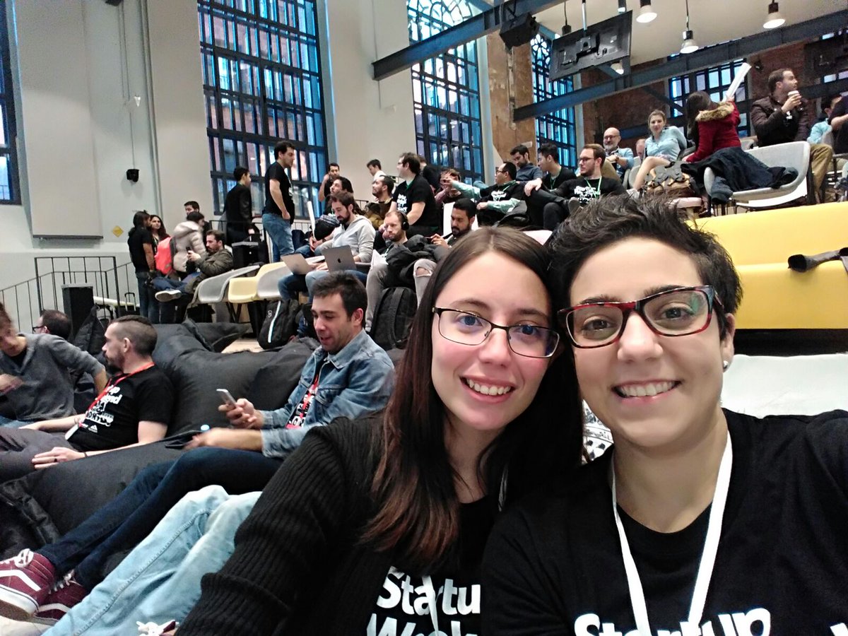 KualumStudio's tweet photo. Ha sido un placer ser parte del equipo de organización de #SWMadrid17 ¡Ya sólo quedan las presentaciones finales! https://t.co/OXxgJjqhuw