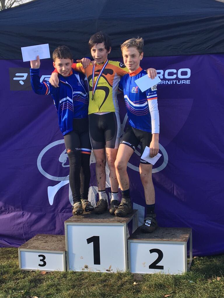 Chris_Montagu's tweet photo. Win for @HSlipstreamers u14 boys @CentralCXLeague Milton Keynes. Thanks to @CorleyCycles for hosting a cracking event. https://t.co/iUdIZzk8LU