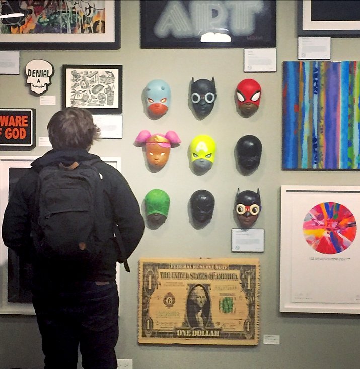 LineDotEditions's tweet photo. ✨🔥 @HEBRUBRANTLEY New Mythos masks + screen prints exclusively at the gallery and at https://t.co/F3gHO6AEr8 #hebru #chicago #chicagoart https://t.co/H4kZsMitK6