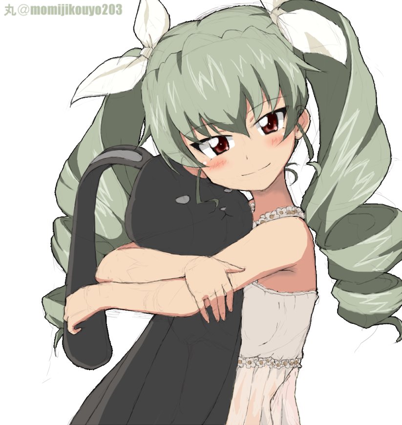アンチョビ(ガルパン) 「#ガルパン版深夜のお絵描き60分一本勝負
#ガルパン版深夜のお絵描き60分一本勝」|丸のイラスト