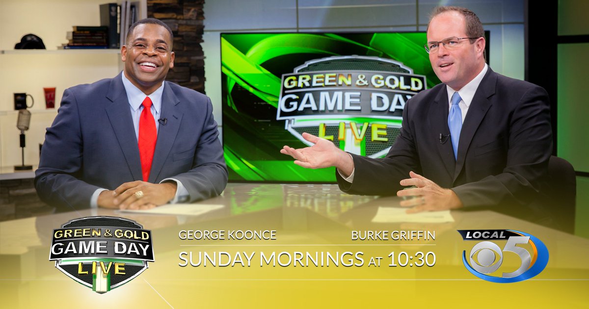 burkegriffin's tweet photo. We'll preview @packers @steelers #SNF on GNG gameday live at 10:30 am with @GeorgeKoonceJr @LilySZhao @Adriana_WSAW  on these stations around the Midwest. @WFRVSports @WFRVNews @WSAW @WJMN_Local3 @My24Milwaukee @Wisconsins57 @WI_Proud @MyStateline @QuadCitiesCW #Packers https://t.co/8dSi0Tx1f6