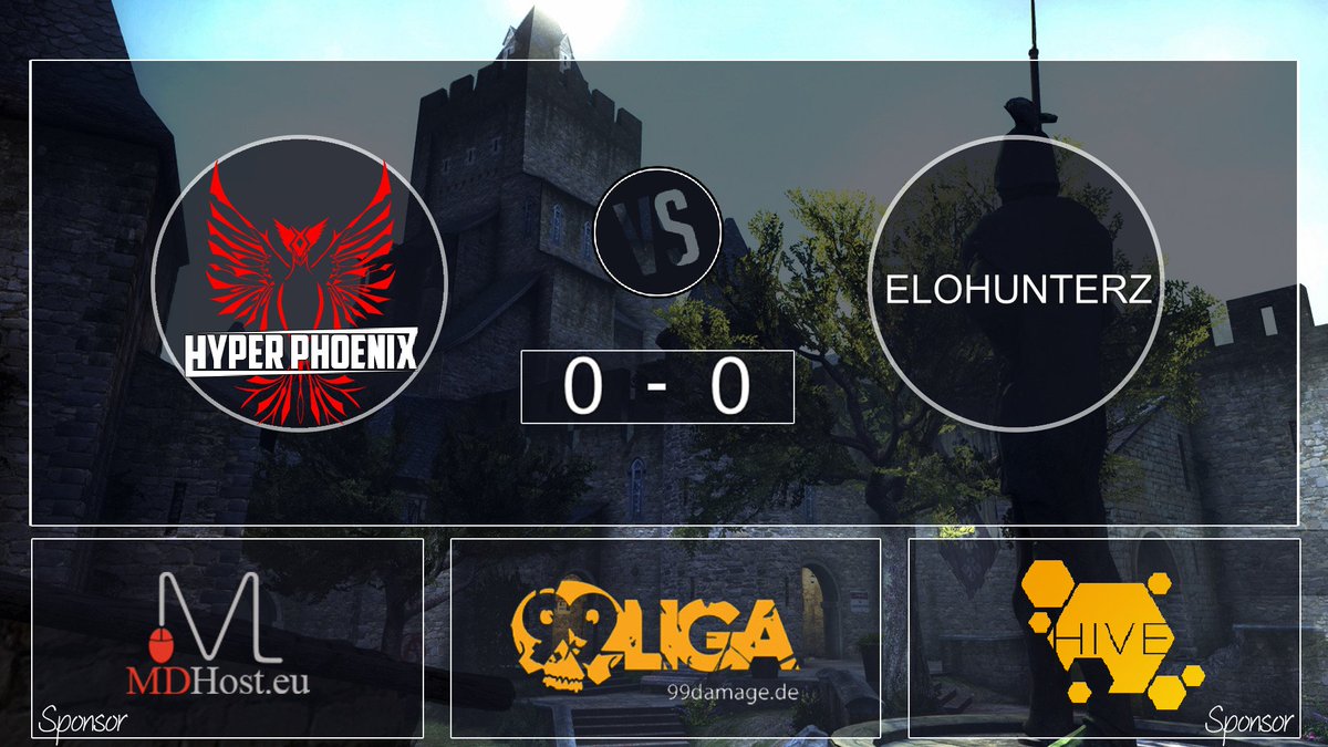 HyperPhoenix1's tweet photo. Außerdem spielt heute um 20:30 auch noch unser 2. Main team gegen ELOHUNTERZ #99Liga #csgo #siegkommt #winincomming #99Damage https://t.co/qFN0aGK37C