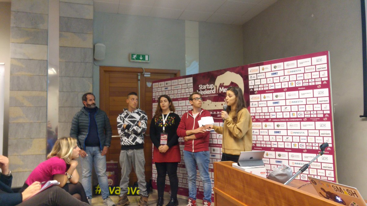 5 minuti anche per il team di CampoCosí: la startup che dà la possibilità di creare un orto in città, con prodotti biologici a km 0 vivendo un'esperienza di condivisione e tradizione immersi nella natura 'urbana'. #swmessina #avaiava