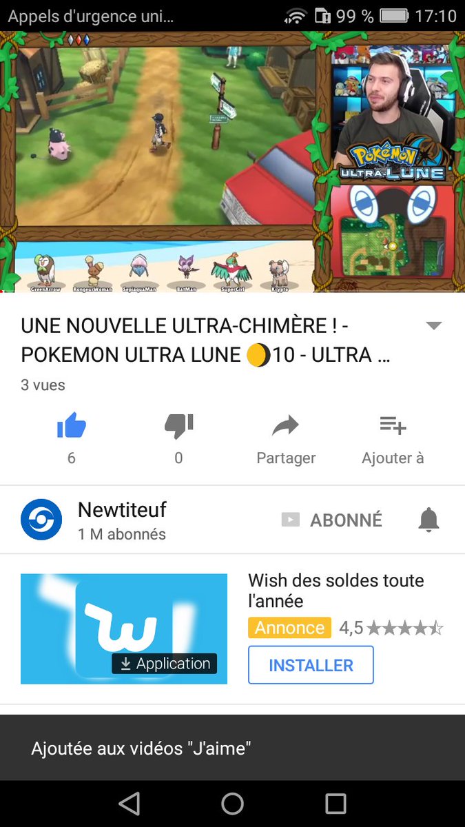 Corentindht's tweet photo. 3vues, 3ème présent comme d'habitude 🤗😊 cc @Newtiteuf 👍. #PokemonUltraLune #Newtiteuf https://t.co/GyFe1HaEGX