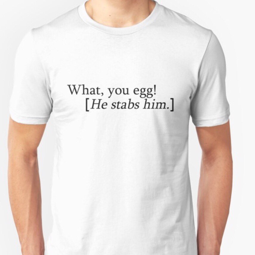 James_E_Morton's tweet photo. Shakespeare T-shirts are my new favourite thing. #ShakespeareSunday https://t.co/dgIXqm4L7x
