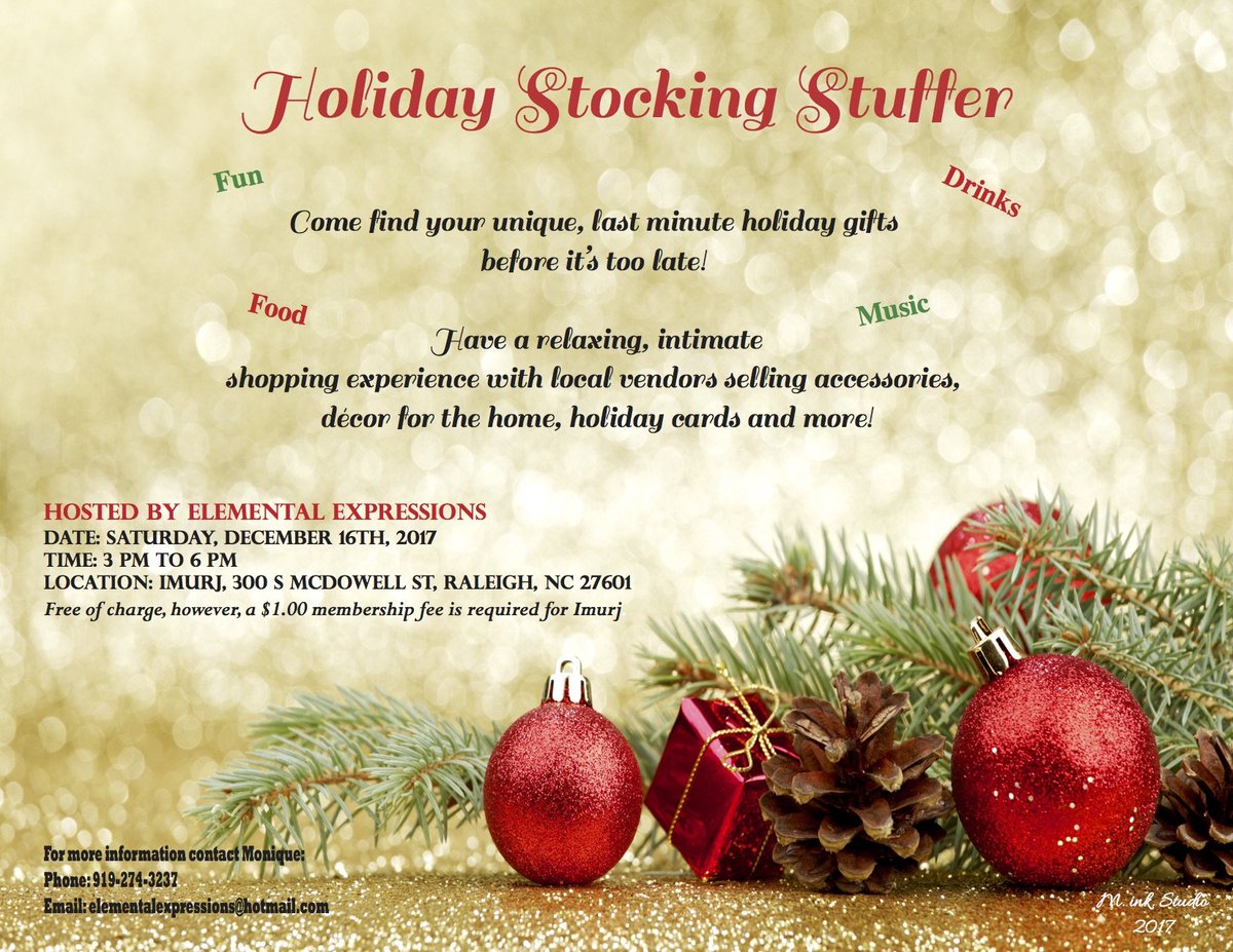 ElementalExpres's tweet photo. It's a party! #holiday #gifts #shopping #freefood https://t.co/BMILqKnSOB