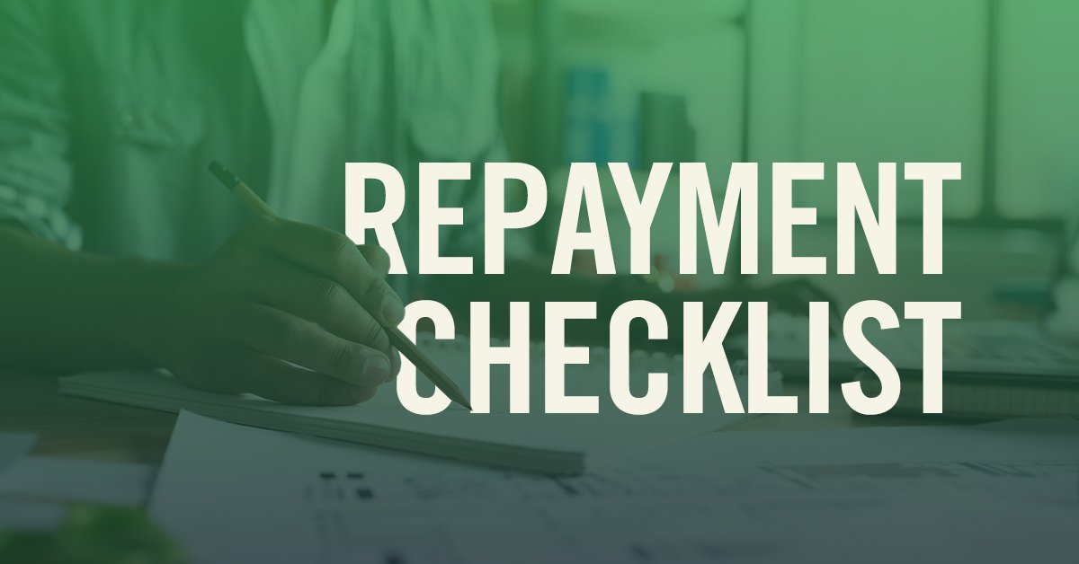 MAY COLLEGE GRADS 🎓: Use this handy checklist to help prepare you for your first loan payment: bit.ly/2i86WOy