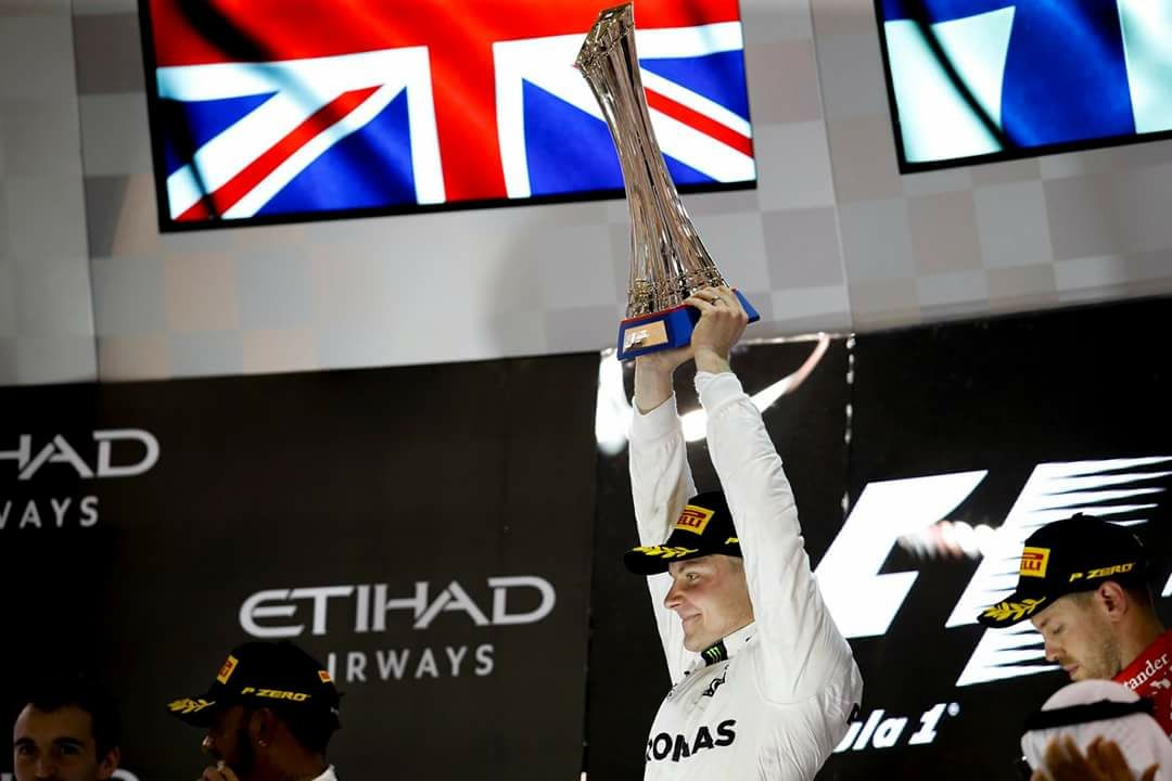 MercedesBenzInd's tweet photo. Ending the season on a grand note! Congratulations to @ValtteriBottas for the phenomenal win while @LewisHamilton finishes second at #F1 #AbuDhabiGP.
#BestKeepWinning
#SilverArrows https://t.co/tfQQ5U5zam
