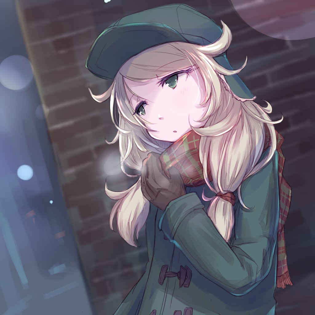 遊佐こずえ 「冬ゆさ 」|ひよ八のイラスト