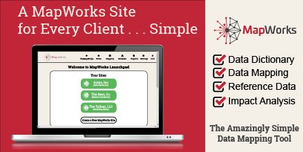 TheMapWorks's tweet photo. #Metadata tools for #Consultants - Give each client their own #Datamapping site https://t.co/ijDrv64qAs https://t.co/PKe4bXoSJv
