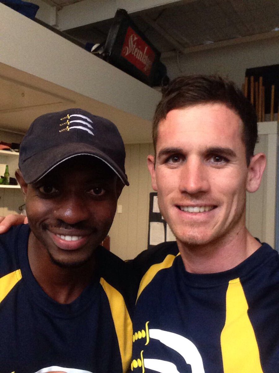 the_rugbyschool's tweet photo. @CricketSchool News from New Zealand: Big day for ex UCT CC players and CSE coaches. Graeme Beghin 157 and Tendai Chitongo 10 wickets in the game to win the match by 10 wickets. Well done guys! https://t.co/OXbQVpKK7W