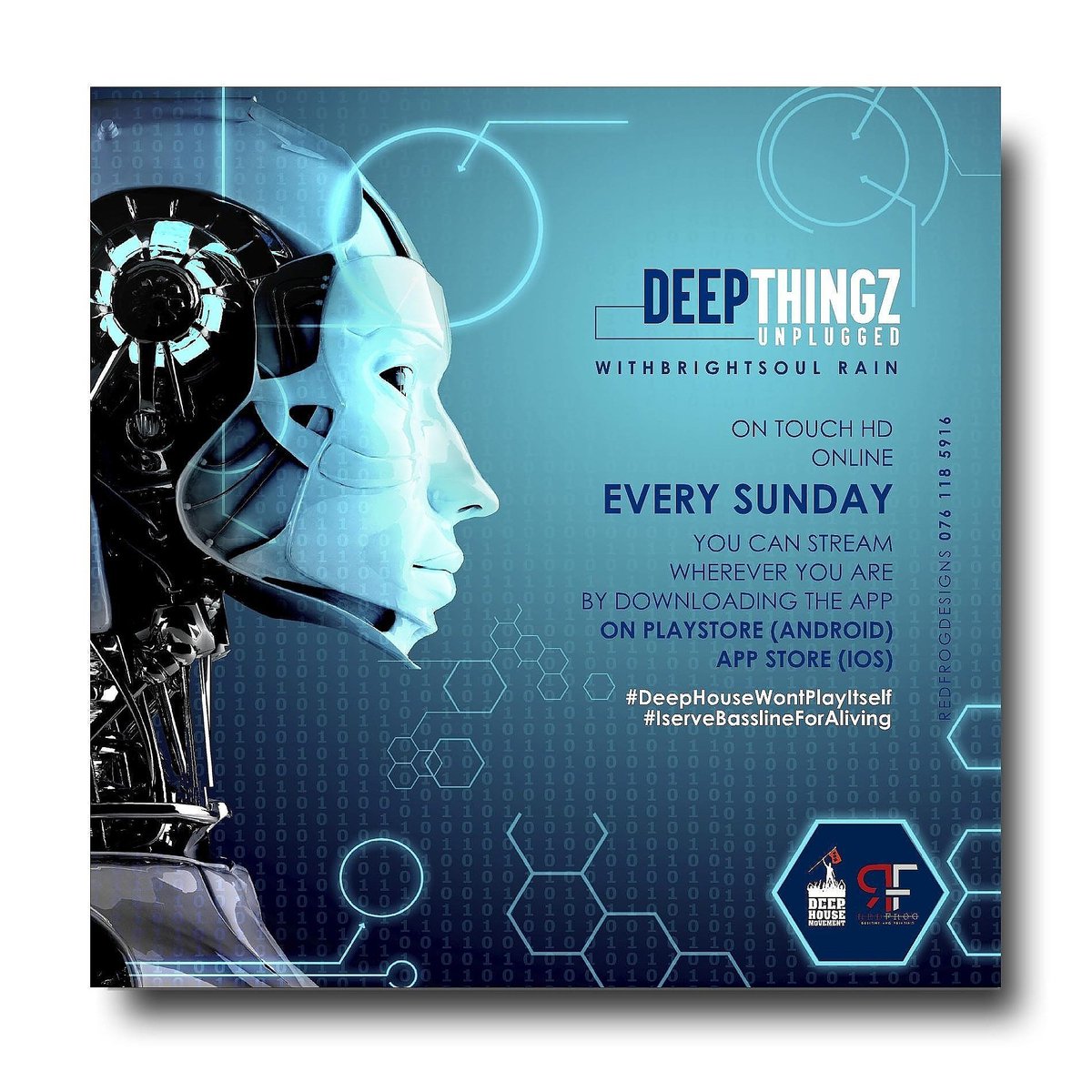DHM_SA's tweet photo. We on your radio in 10min @touchhdonline. 7-8Pm #DeepThingzUnplugged Hour https://t.co/4zXi3EBhGm