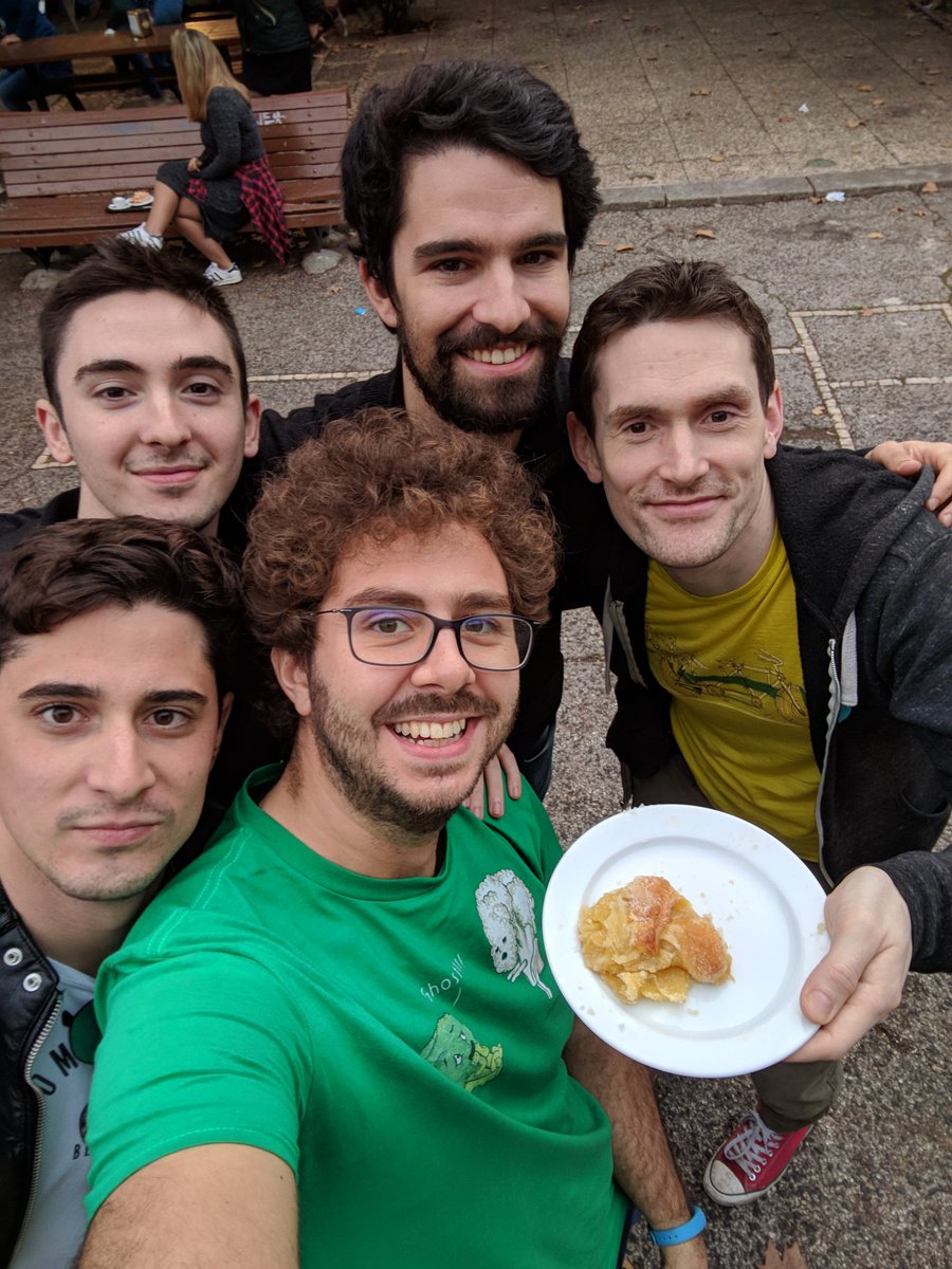seebrock3r's tweet photo. Topping up the #NovodaAssembly with the best guide one could ask for in Lisbon, @franciscof_1990 and his croissant-shaped butter bars! @frapontillo @BashaChris @themightyjon https://t.co/HnIw6ifwoW