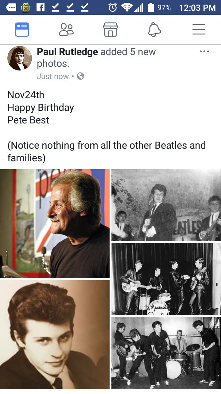 Happy birthday Pete Best 