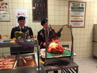 44Esb's tweet photo. How did you spend Thanksgiving? Team 44 was proud to support @USAGBavaria by serving lunch at the Ever Vigilant Cafe. https://t.co/c5WHyl5DnM
