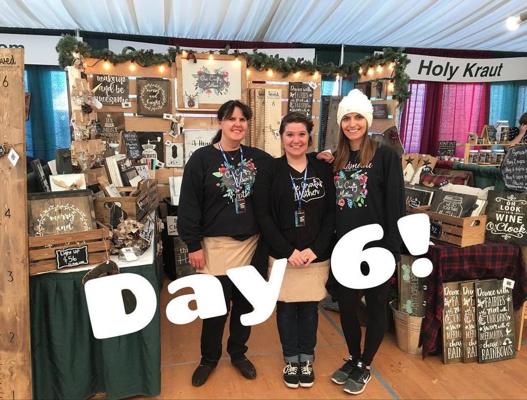 crafty_mother's tweet photo. Hey all! Day 6! Come see us at @spruce_meadows for the second Sunday!
•
•
•
#onecraftymother #handmadeyyc #handmade #makersgonnamake #shoplocal #shophandmade #homedecor #decoralberta #alberta #oldsAlberta #myolds #1craftymother #yyc #rusticinspired #… https://t.co/mZ4Mpx1Dbo https://t.co/g9jvfPA37Z