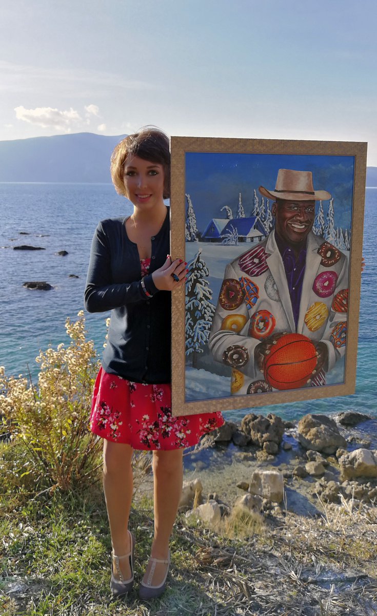 YolandysDream's tweet photo. Энергия Шакила поможет мне на выставке ))))) The energy of Shaquille will help me at the exhibition! :)
#москва #москважди #выставка #искусство #арт #живопись #портрет #москвасалон #шакил #shaq #smile #exibition #art #sea https://t.co/37jqw1AH9h