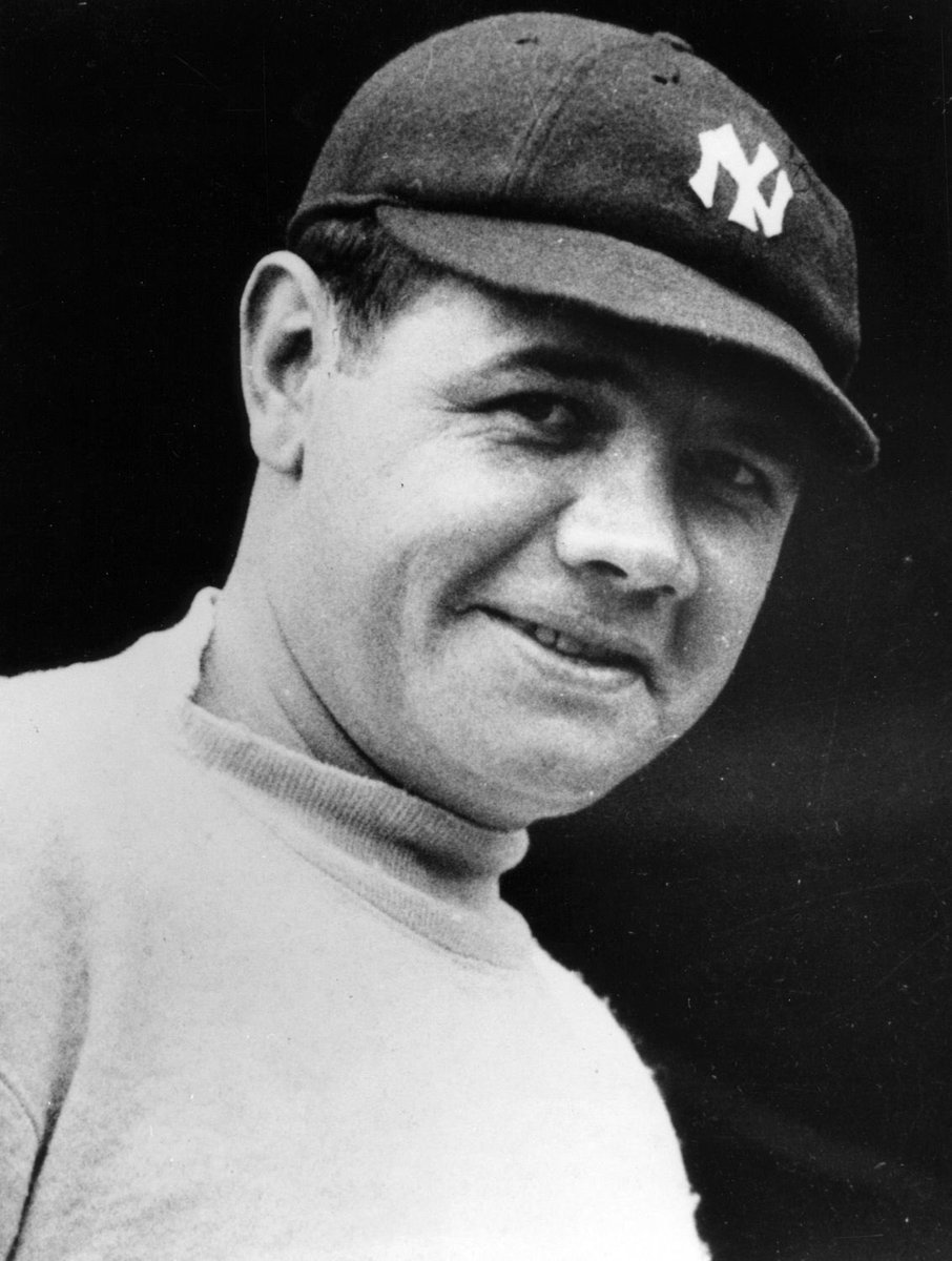 You just can't beat the person who never gives up. -Babe Ruth