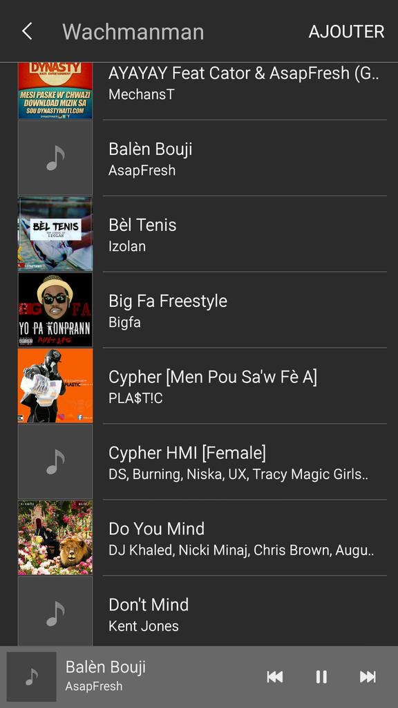 bgmadeitwhynot's tweet photo. Playlist #Wachmanman 😁😎👐
#Lafimen 🔥🔥🔥
🙌🙌🙌 https://t.co/ncPsK3Agdx