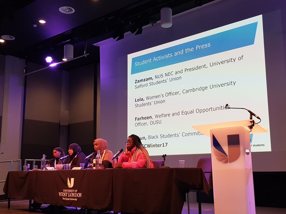 ZamzamMCR's tweet photo. Also I was incredibly gassed to be on a panel with @CUSUWO and @OxfordSU_WEO 

I'm in awe of these incredible, strong and resilient women!

#BSCWinter17 https://t.co/dWs0iioUMK