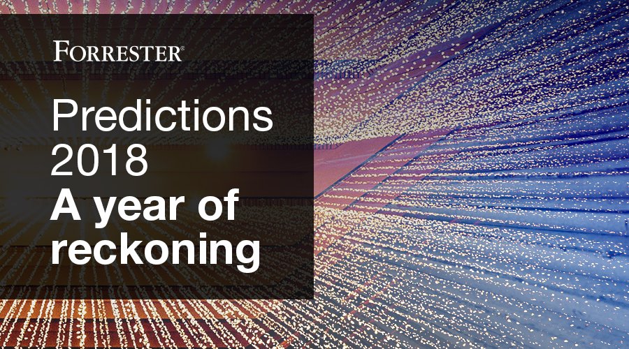 "20% of CEOs will fail to act on digital transformation and put their firms at risk." Forrester 2018 Predictions report. Download the report here &amp; get in touch to discuss Fronde strategies to help answer these. #Forrester #DigitalStrategies #Acceleration ow.ly/ITkB30gP6O0