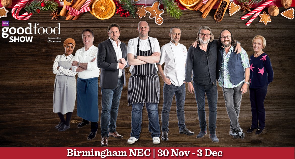 BrumHour's tweet image. BBC Good Food Show Winter from Nov 30-Dec 3 at @thenec features #Birmingham based businesses such as @tanrosie @IndianBrewery and @WeLovePurely 
Plus @squarepie from @atGrandCentral 
#BrumHour
