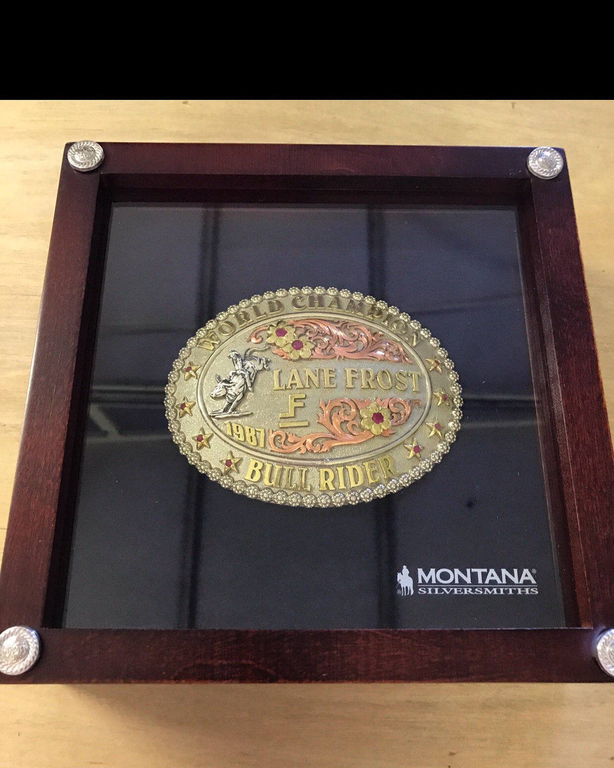 Lane top frost buckle