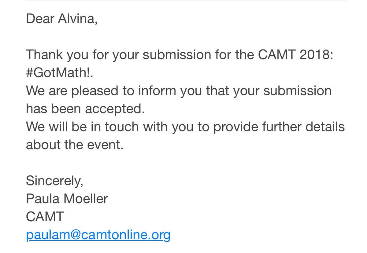 DominguezAlvina's tweet image. #ProposalAccepted #camt2018 #TomballMath #DestinationExcellence @DaveSurdovel #gotmath!