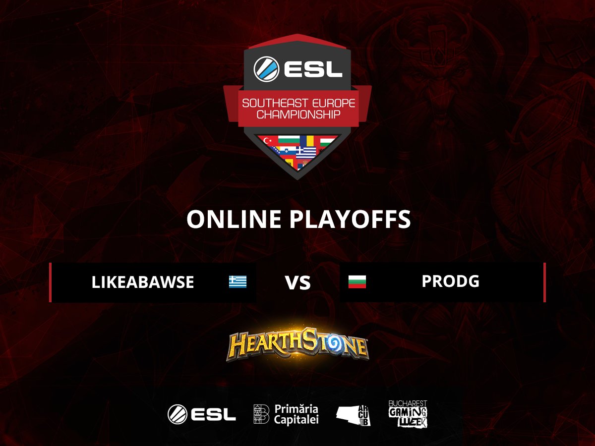 ESLSEC's tweet image. Semifinal 1: @AF_likeabawse vs. #proDG .. twitch.tv/esl_hearthston…