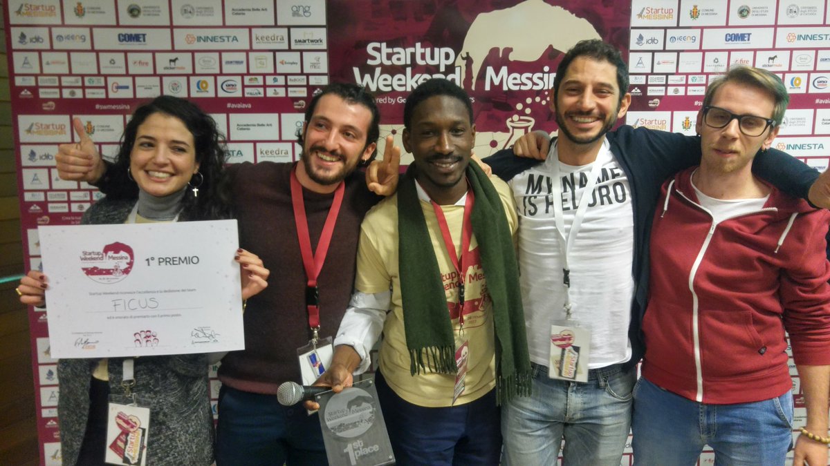 FICUS VINCE LO STARTUP WEEKEND MESSINA 2017! #swmessina #avaiava