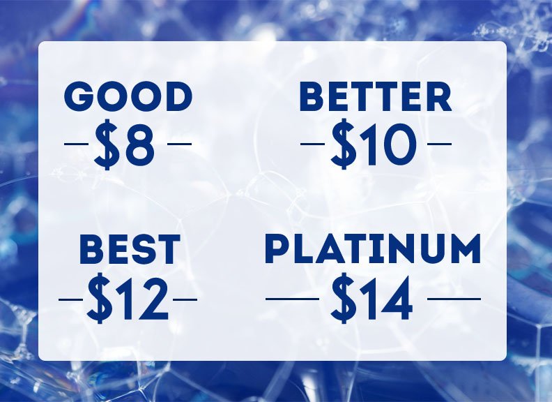 FastTrackWash's tweet image. Sometimes you want a #deepclean and sometimes you just need a light #clean, that&apos;s why we offer four different washes to fit your cleaning needs! bit.ly/2hywAHY