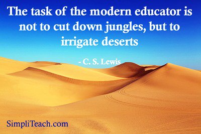SimpliTeach's tweet photo. The concept of #education being as essential as water is wonderful - what do you think? #learning #training https://t.co/dey26fAi9Y