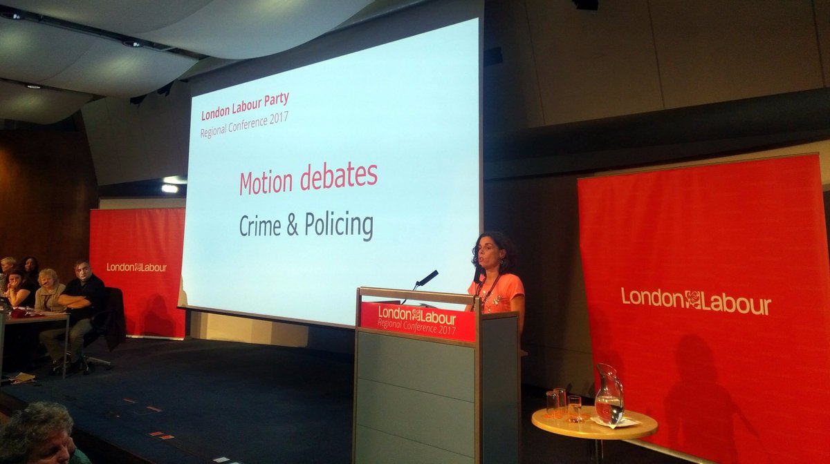 grayee's tweet photo. also on the Crime & Policing debate @unisontweets delegate @deirdrecostigan makes case for a properly funded statutory youth service to deter and stop #London kids getting drawn into crime #LonLab17 https://t.co/A42jfHaYXg