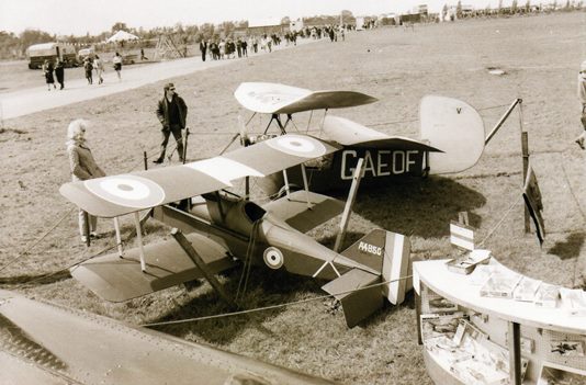 NewarkAirMus's tweet photo. 2008 #NAMMomentInTime celebrated 40th Anniversary of being formally incorporated as #museum & registration as charity; achieved Accredited Museum status & VAQAS status; #Chipmunk reassembled in current location in #NAMHangar2
B/W #NAMarchive pic of 1968 display @ #Newark Show! https://t.co/r0hAWM3oTC